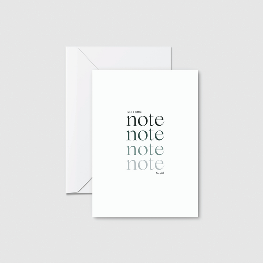 A Little Note