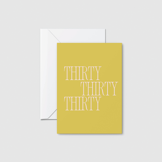 Thirty + Thriving